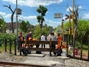 KAI Minta Maaf Palang Perlintasan Tak Menutup saat KA Brantas Melintas KAI Minta Maaf Palang Perlintasan Tak Menutup saat KA Brantas Melintas