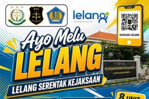 Kejari Kota Mojokerto Lelang 9 Kendaraan Rampasan Negara