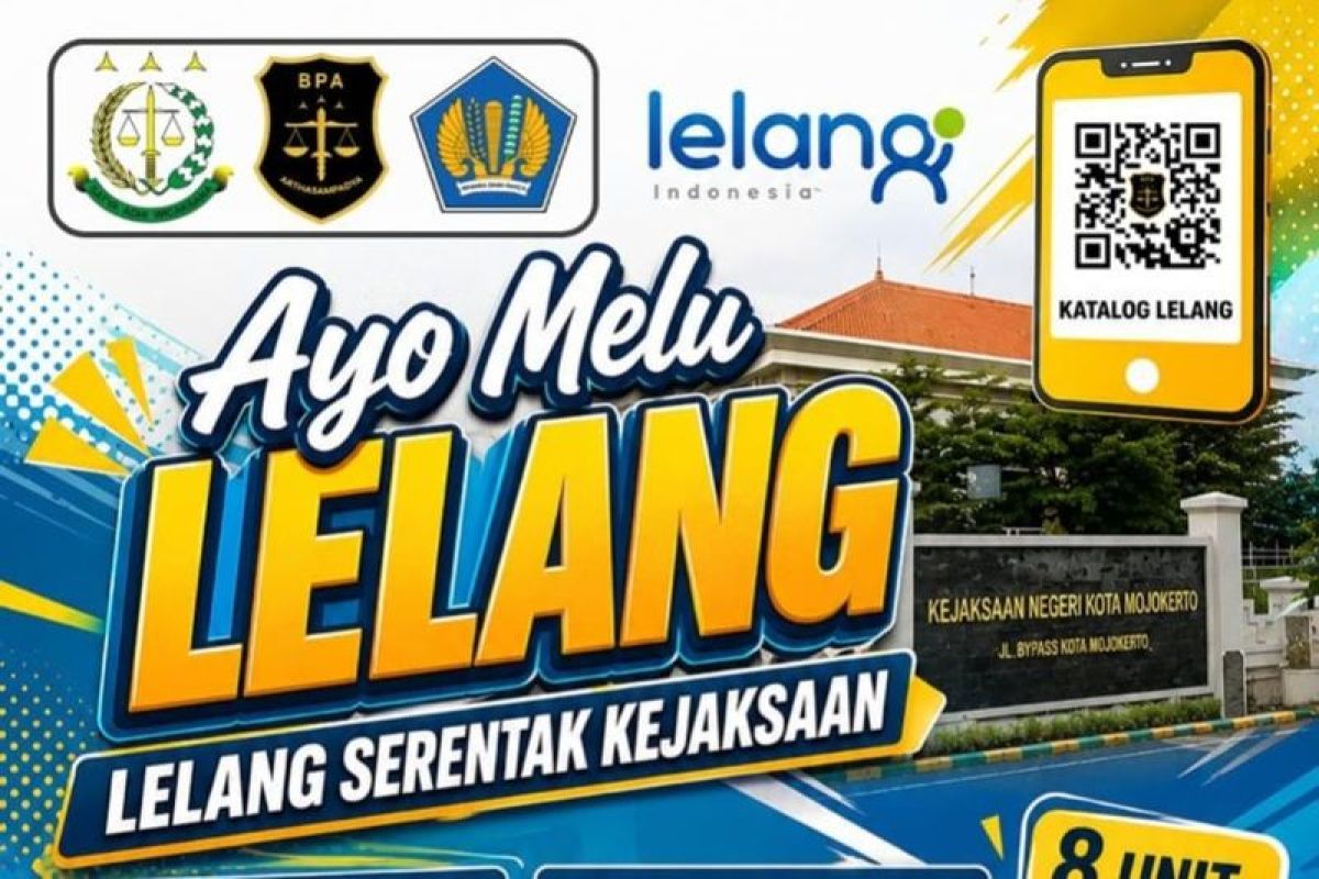 Kejari Kota Mojokerto Lelang 9 Kendaraan Rampasan Negara Kejari Kota Mojokerto Lelang 9 Kendaraan Rampasan Negara