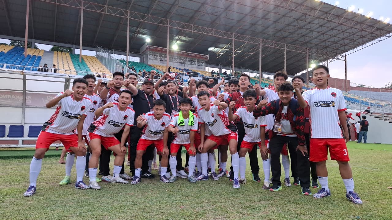 Banteng Kalbar Taklukkan Maluku 4-3 dalam Laga Sengit Soekarno Cup 2026