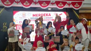 Belasan Anak Surabaya Unjuk Suara Bercerita Tema Perjuangan
