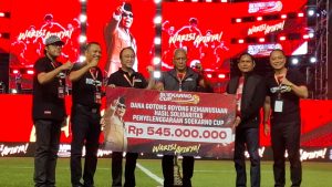 Solidaritas Soekarno Cup 2026  Berdonasi Rp545 Juta Bantu Masyarakat NTT
