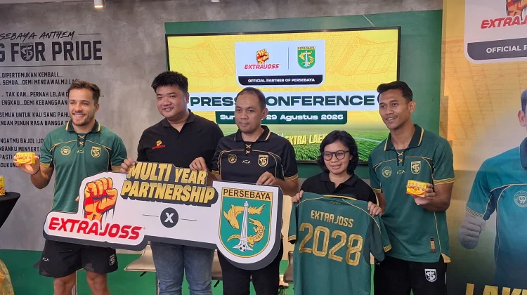 Persebaya dan Extra Joss Perpanjang Kerja Sama hingga 2028 Persebaya dan Extra Joss Perpanjang Kerja Sama hingga 2028