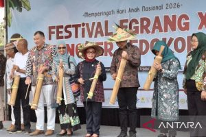Menteri PPPA: Festival Egrang Perkuat Ruang Aman Anak Jember
