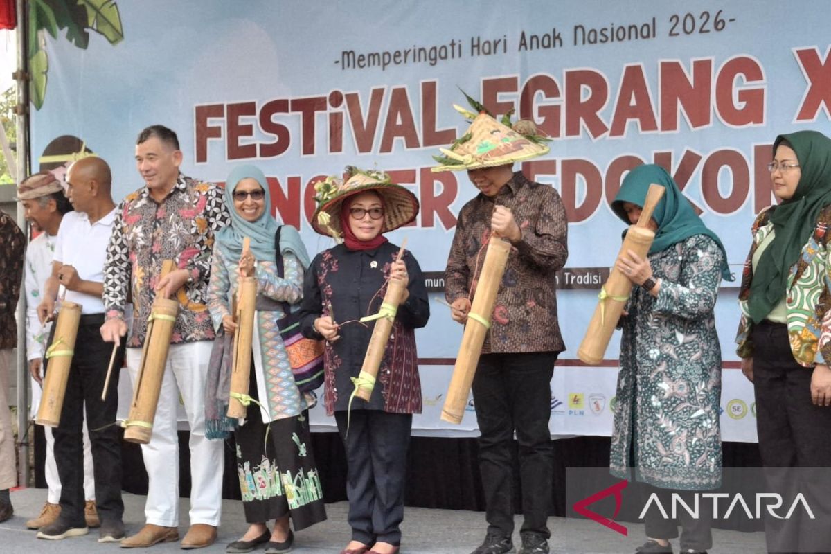Menteri PPPA: Festival Egrang Perkuat Ruang Aman Anak Jember Menteri PPPA: Festival Egrang Perkuat Ruang Aman Anak Jember