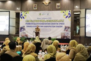 Wabup Gresik Dorong Hasil PKG Jadi Dasar Program Kesehatan