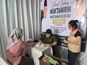 Posko Baguna Tempat Para Penggembira Muktamar Melepas Lelah