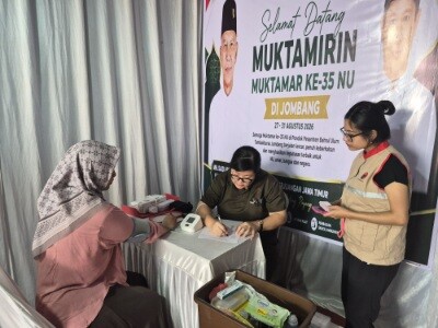 Posko Baguna Tempat Para Penggembira Muktamar Melepas Lelah Posko Baguna Tempat Para Penggembira Muktamar Melepas Lelah
