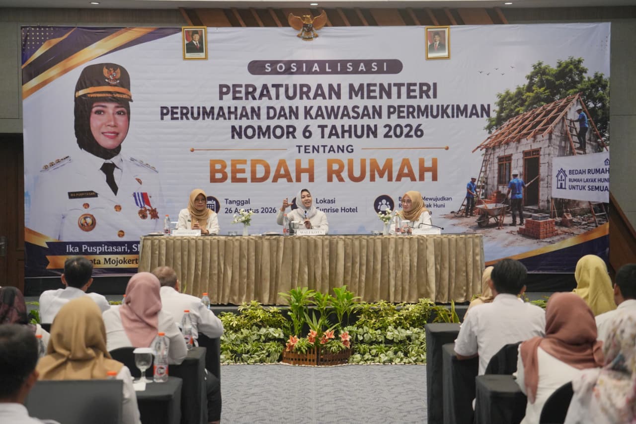 Permen PKP Baru Permudah Program Bedah Rumah di Mojokerto Permen PKP Baru Permudah Program Bedah Rumah di Mojokerto