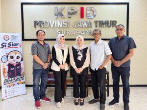 Koordinasi Kelembagaan, KPID Jatim Terima Kunjungan Super Radio