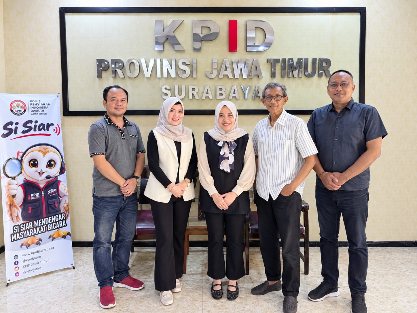 Koordinasi Kelembagaan, KPID Jatim Terima Kunjungan Super Radio Koordinasi Kelembagaan, KPID Jatim Terima Kunjungan Super Radio