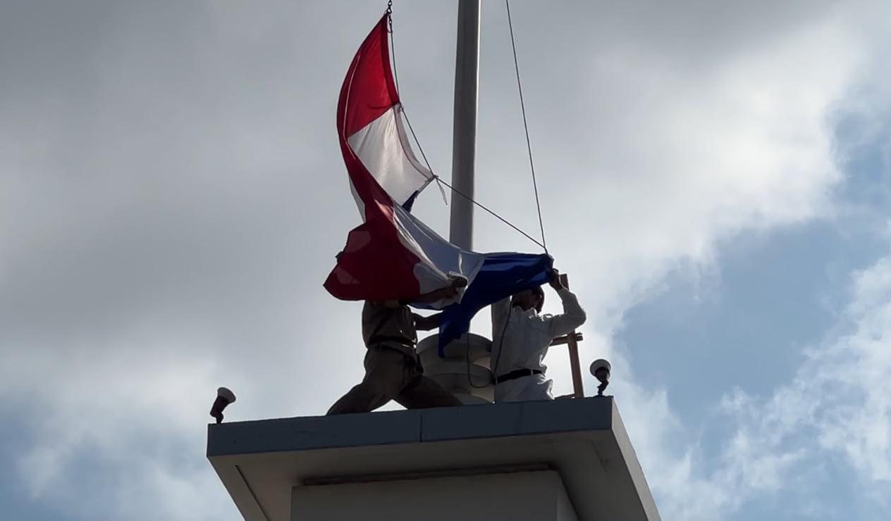 Teatrikal Merah Putih Bertanya Hidupkan Memori Perobekan Bendera