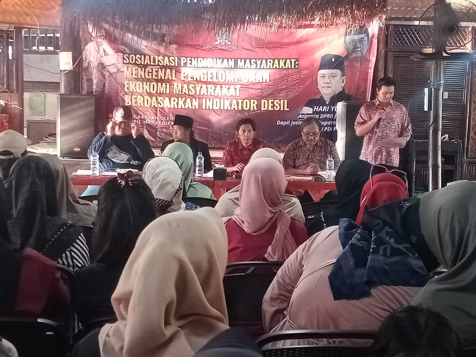 Anggota DPRD Jatim Gencar Sosialisasi Pelaporan Desil di Sidoarjo Anggota DPRD Jatim Gencar Sosialisasi Pelaporan Desil di Sidoarjo
