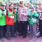 Polres Gresik Rangkul Ojol dan Relawan Ambulans di Jalan