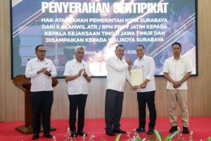 Sinergi Kejati dan ATR/BPN Selamatkan Aset Surabaya Rp1 Triliun Sinergi Kejati dan ATR/BPN Selamatkan Aset Surabaya Rp1 Triliun