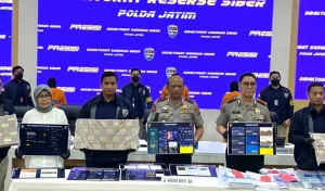 Polda Jatim Bongkar Penipuan Trading Kripto Miliaran Rupiah Polda Jatim Bongkar Penipuan Trading Kripto Miliaran Rupiah