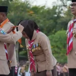 Dedikasi Ning Ita Bagi Pramuka Berbuah Lencana Melati Kwarnas