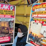 Buruh PT Alu Aksara Mojokerto Demo Tolak PHK Sepihak