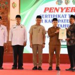 Mojokerto Sertifikasi 242 Bidang Tanah Wakaf untuk Umat