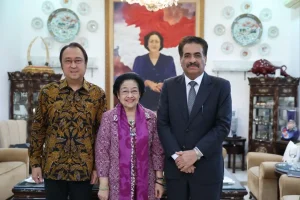 Dubes Yaman Temui Megawati Bahas Konflik Timur Tengah