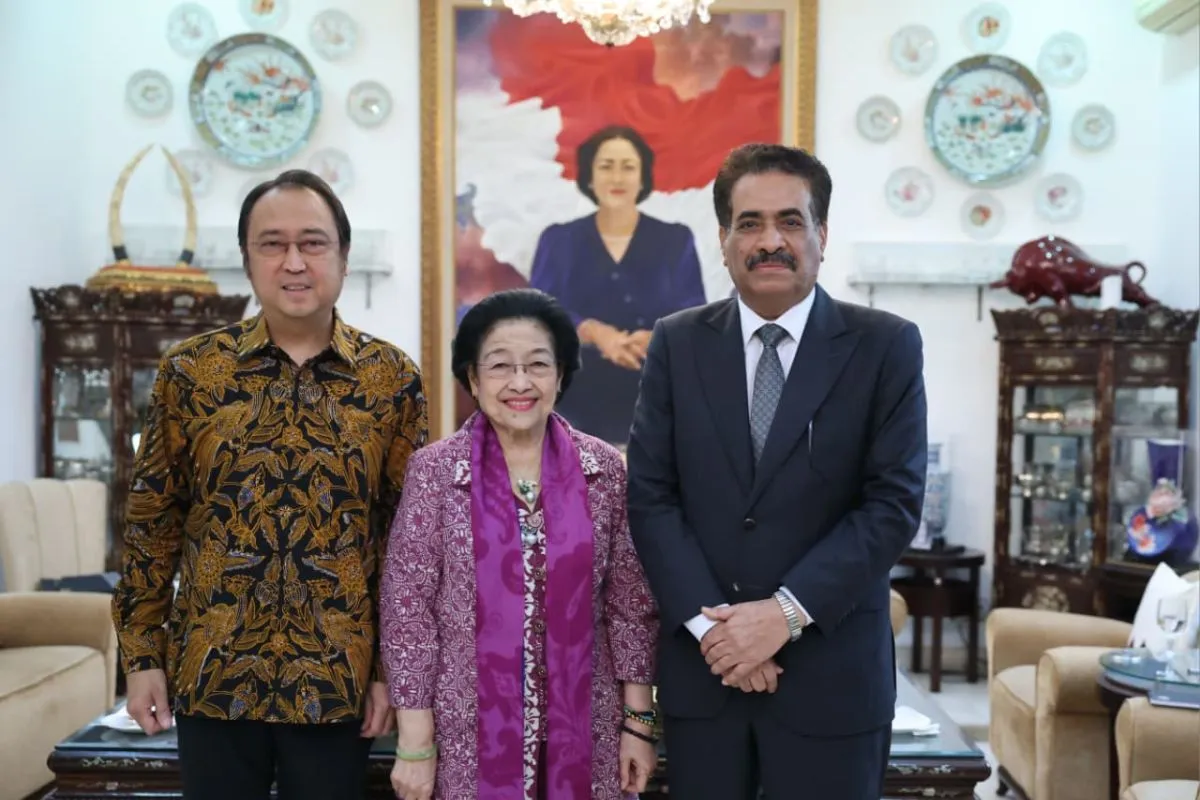 Dubes Yaman Temui Megawati Bahas Konflik Timur Tengah