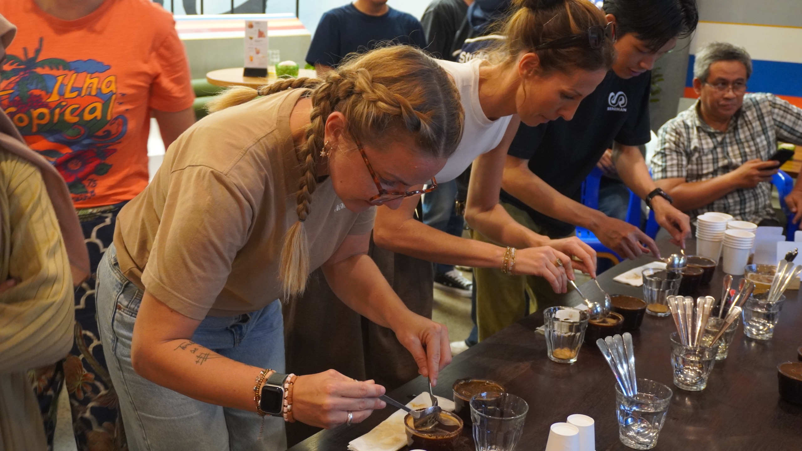 Seniman Edurasa Pertemukan Kopi Indonesia dan Pastri Prancis di Surabaya