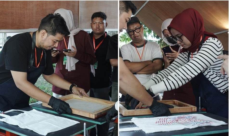 Mono Serigrafi : Sulap Teknik Sablon Massal Jadi Karya Seni Tunggal.