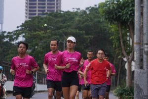 Pink Morning Club Ajak Warga Surabaya Peduli Aksi Kanker Payudara