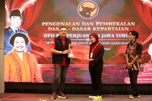 PDIP Jatim Launching Sekolah Partai Berbasis AI Sasar Gen-Z