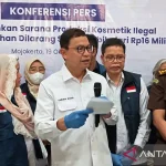 Pabrik Kosmetik Ilegal Rp16 Miliar di Mojokerto Dibongkar BPOM