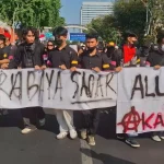 Demo 2 Tahun Prabowo-Gibran di Surabaya Soroti MBG dan Karhutla