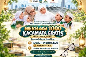 HUT Jatim Pemprov Bagi 1.000 Kacamata Gratis Guru HUT Jatim Pemprov Bagi 1.000 Kacamata Gratis Guru