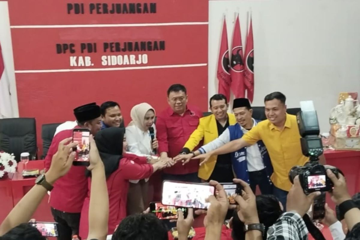 4 Parpol Sidoarjo Sepakat Bersinergi Kawal Pembangunan