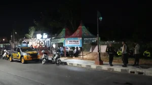 Buntut Pengeroyokan Gangster, Mojokerto Dirikan Pos Polisi Buntut Pengeroyokan Gangster, Mojokerto Dirikan Pos Polisi