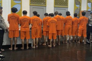 Demonstasi Malang Ditangkap 12 Orang Bawa Bom Molotov